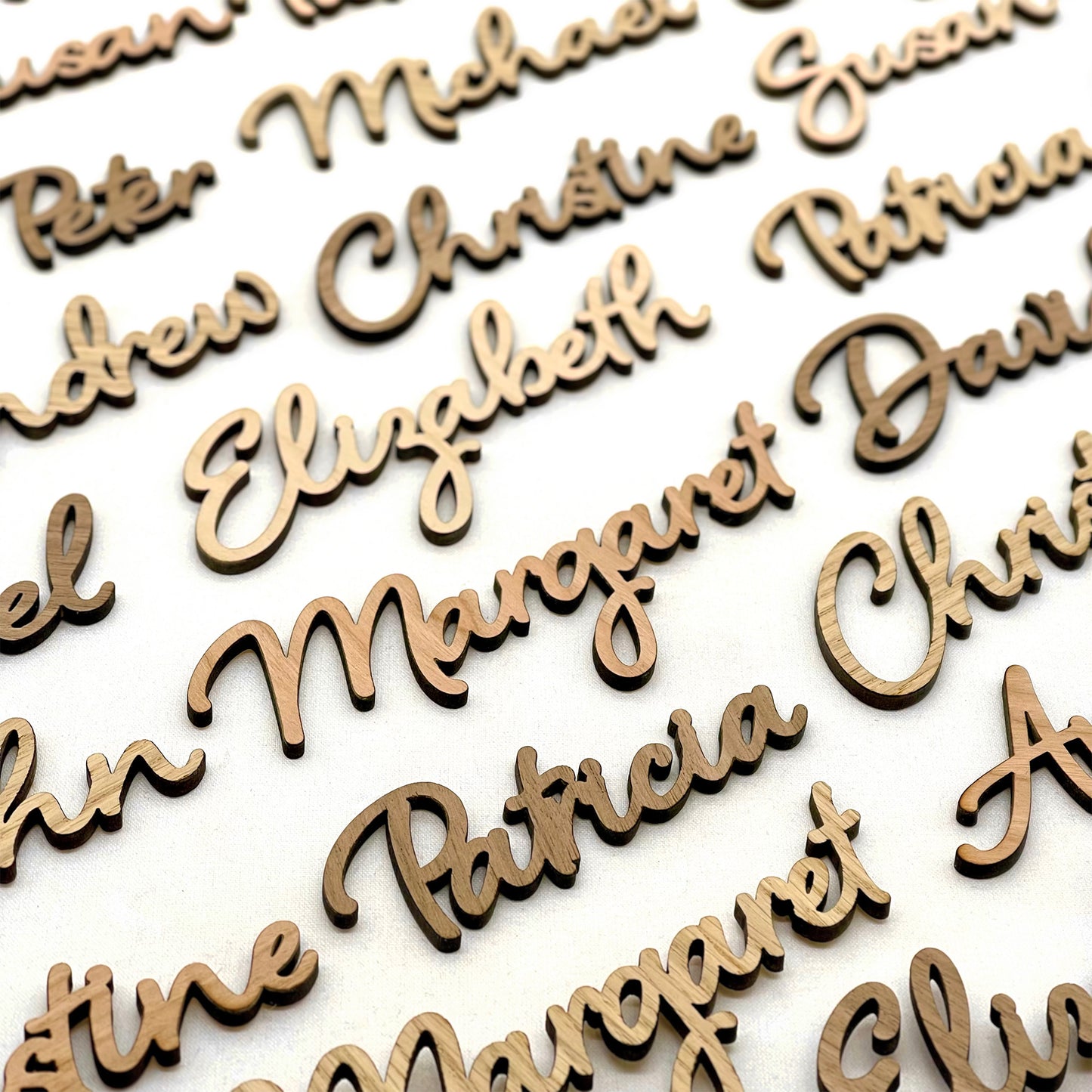 Personalised Wooden Lettering Place Names