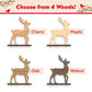 Personalised Christmas Reindeer Table Names