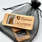 Personalised Groomsman Engraved Wooden Rectangle Bottle Opener for Best man, Usher, Groomsman, and more