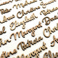 Personalised Wooden Lettering Place Names