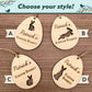 Personalised Engraved Easter Basket Tag