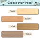 Personalised Wooden Lettering Place Names