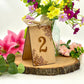 Wooden Table Numbers