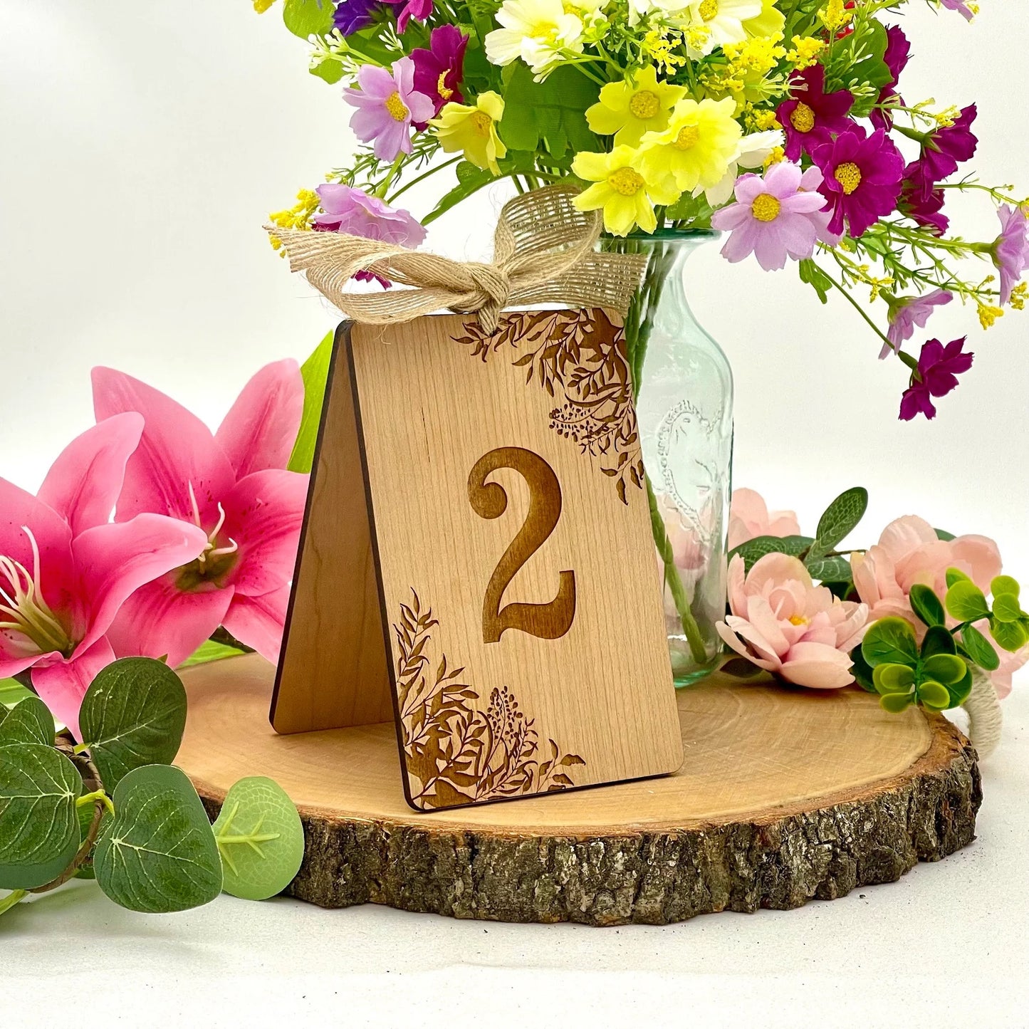 Wooden Table Numbers