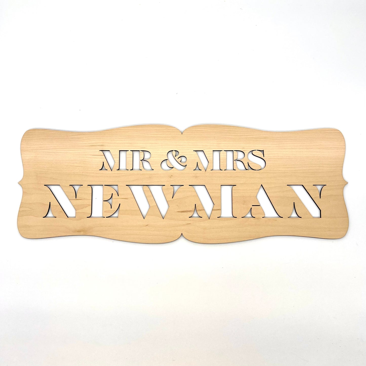 Personalised Large Wedding Sign