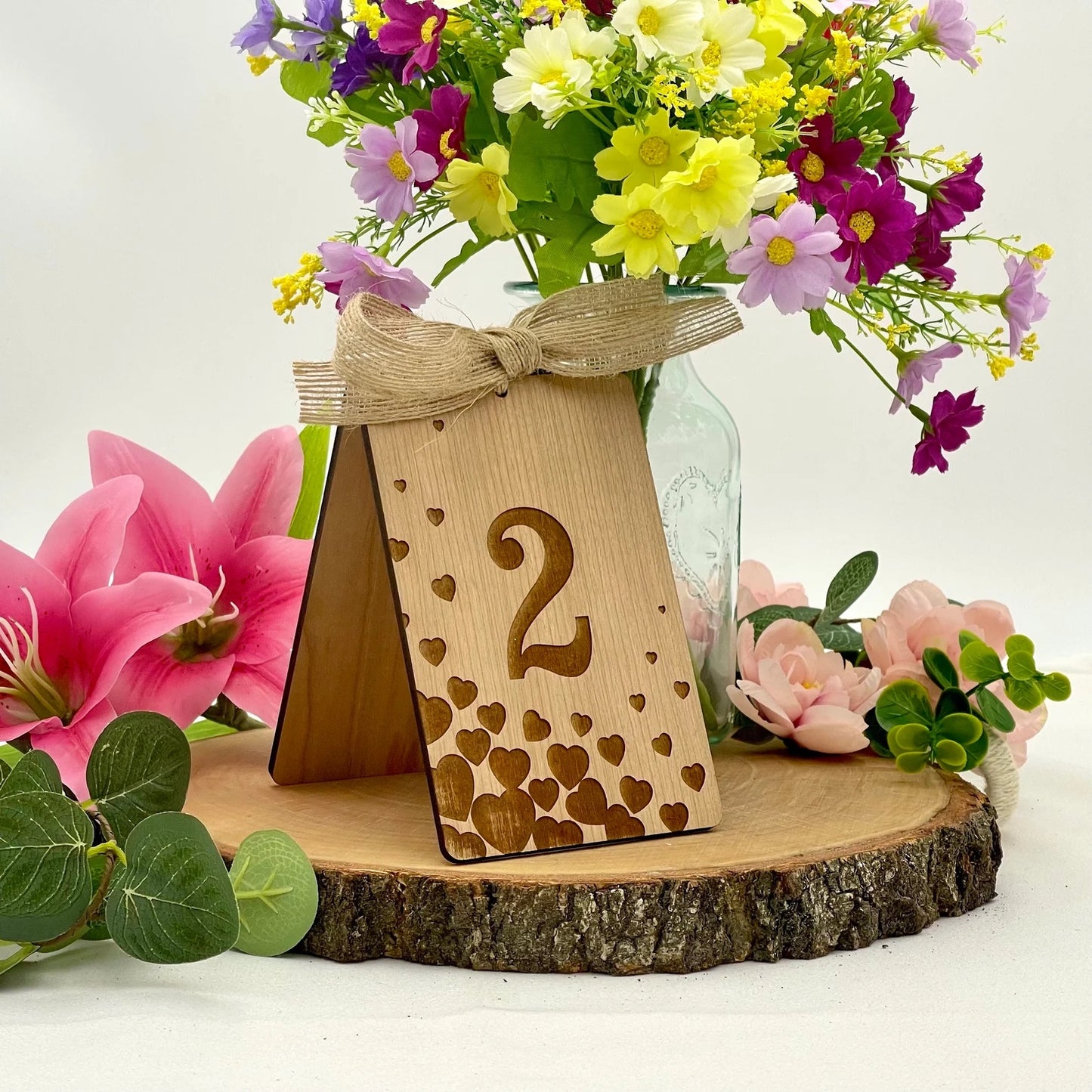 Wooden Table Numbers