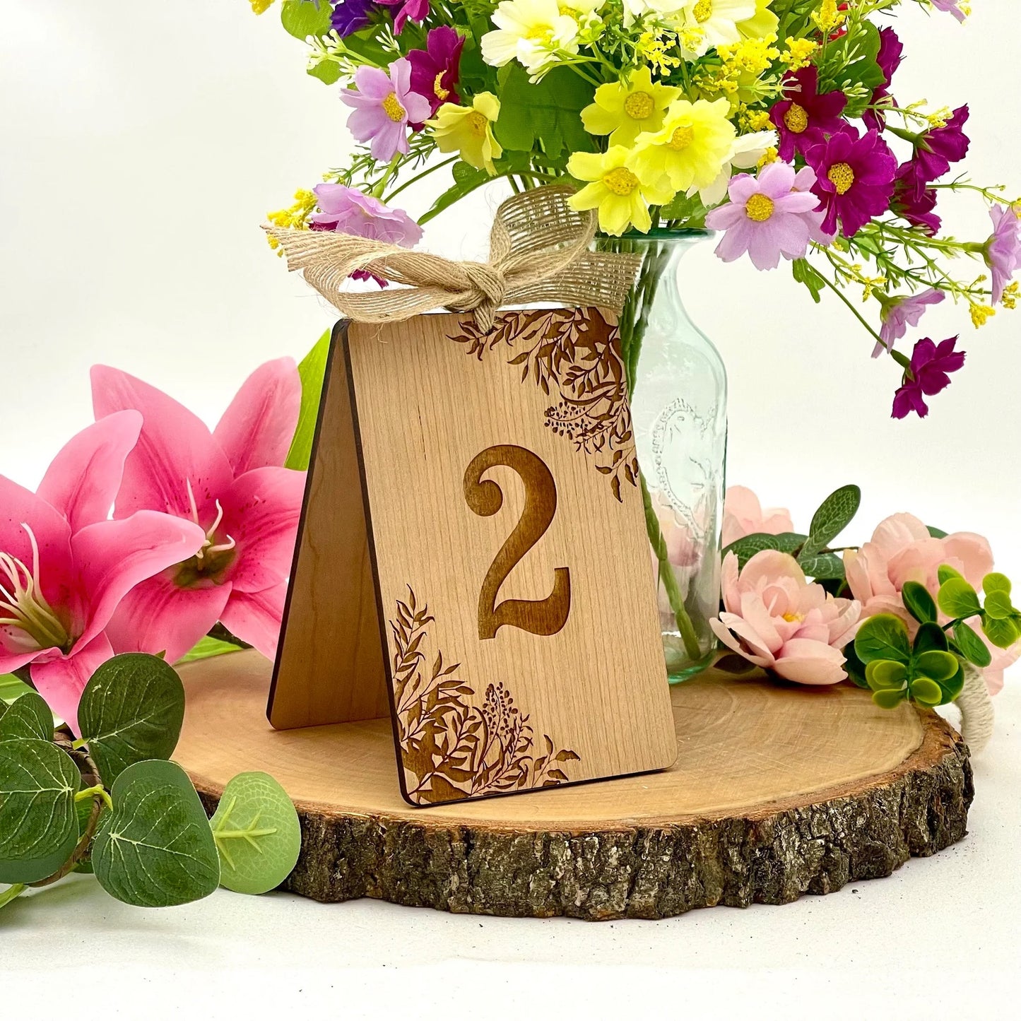 Wooden Table Numbers