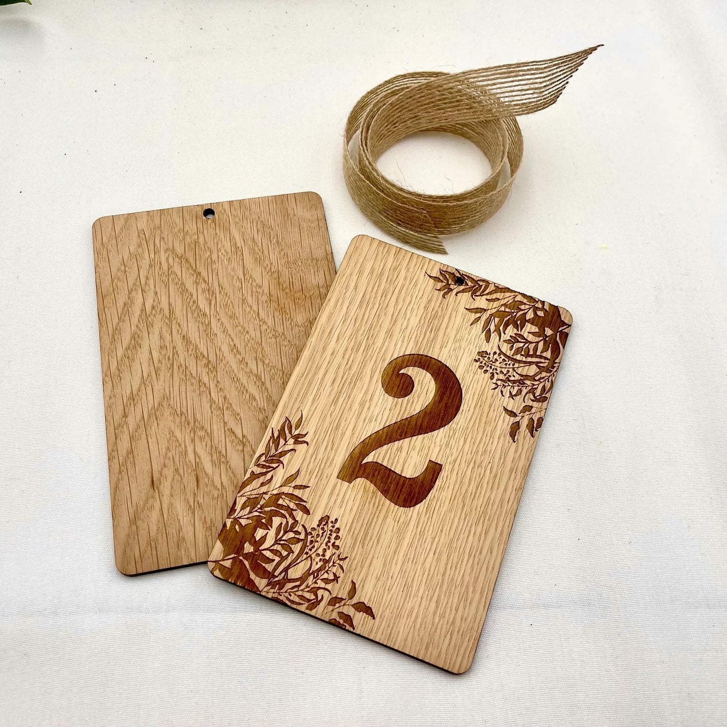 Wooden Table Numbers