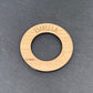 Wooden Engraved Napkin Ring Personalised Table Mames