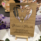 Engraved Wedding Remembrance Plaque