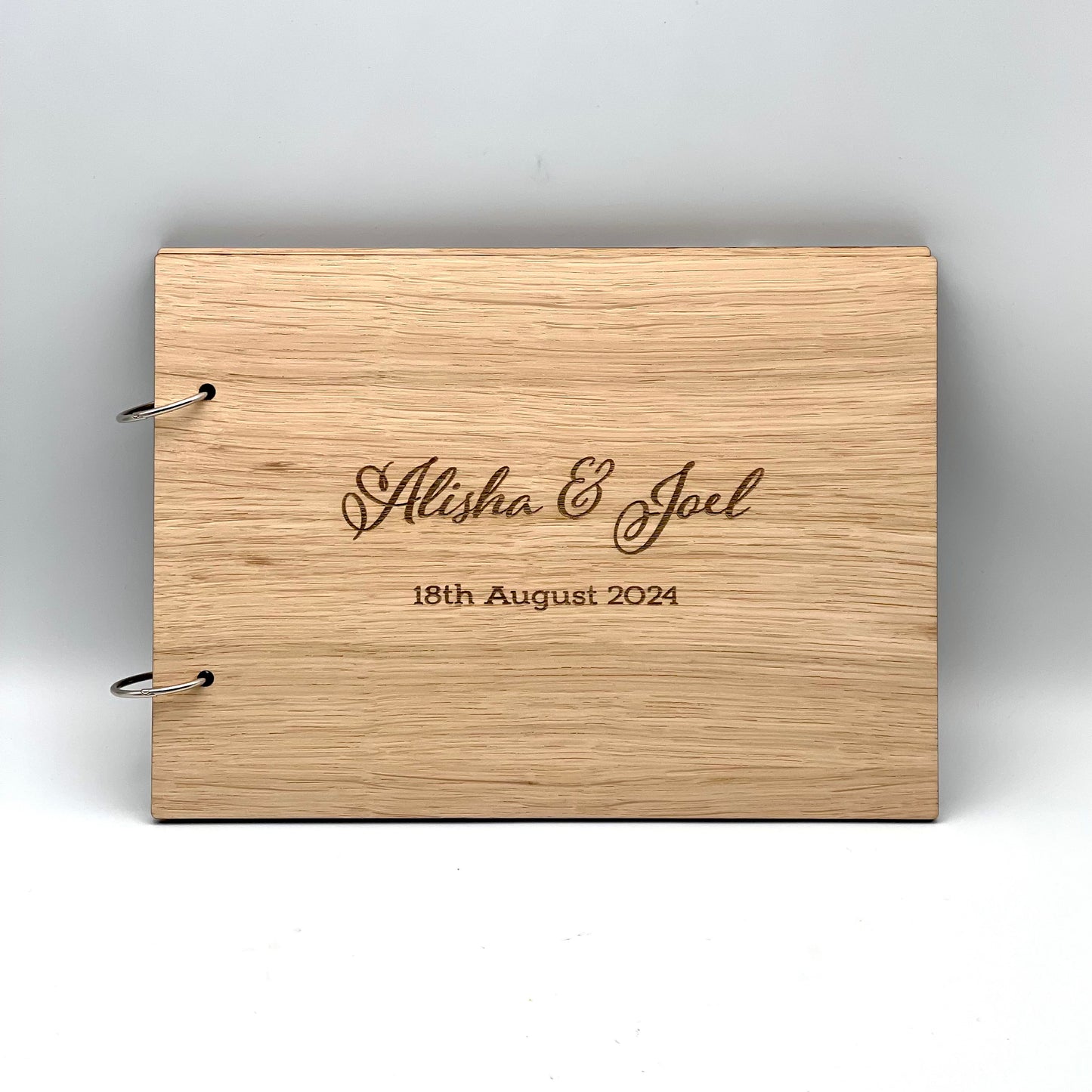 Personalised Wooden Guest Book