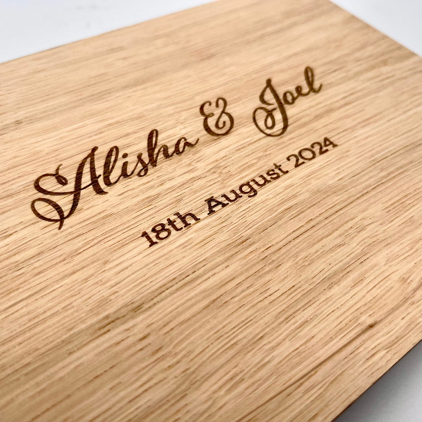 Personalised Wooden Guest Book